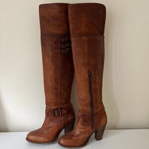 Frye Boots | Brown Leather | Size 6.5 (wears like a 7)